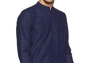 Diverse Men’S Solid Slim Fit Casual Shirt (Dcmcf22Sc24L05-3076_Navy Blue S)