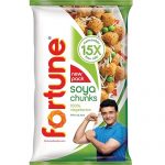 Fortune Soya Chunks, 15X More Protein Than Milk, 1Kg/1Kg+100G (Item Weight May Vary)