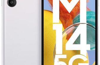 Samsung Galaxy M14 5G (Icy Silver,4Gb,128Gb)|50Mp Triple Cam|Segment’S Only 6000 Mah 5G Sp|5Nm Processor|2 Gen. Os Upgrade & 4 Year Security Update|12Gb Ram With Ram Plus|Android 13|Without Charger