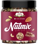 Nature Aahar premium dryfruitmix cashew ,almond,raisins,dates,mixed dried fruits(500gm)(500 g)