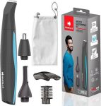 HAVELLS GS6532 5-in-1 Men’s Grooming Kit with Protective Combs, Rechargeable Grooming Kit 90 min  Runtime 4 Length Settings(Grey)
