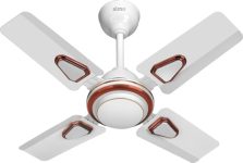 Almo Atome Super Stylish Looks 24 inch 600 mm 4 Blade Ceiling Fan(Energy Saving | White | Pack of 1)