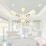 Almo Ultra high Speed 600 mm Anti Dust 4 Blade Ceiling Fan 600 mm 4 Blade Ceiling Fan(Ivory | Pack of 1)