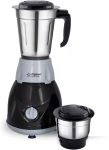 Flipkart SmartBuy Storm Max PowerChef 500 W Juicer Mixer Grinder(Storm Max PowerChef | 2 Jars | Grey, Black)