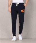 METRONAUT Solid Men Dark Blue Track Pants