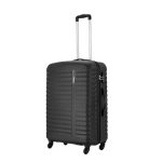 Safari Aerodyne 55 Cm Cabin Trolley Bag Hard Case Polycarbonate 4 Wheels 360 Degree Wheeling Luggage, TSA Lock, Antitheft Securi Zipper Travel Bag, Suitcase for Travel, Trolley Bags for Travel, Black