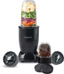 Lifelong Regalia 450 W Mixer Grinder(LLNBB001 Nutri Mixer | 2 Jars | Black)