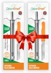 Greenchef AGNI 2 Steel Gas Lighter(Silver, Pack of 2)