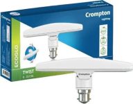 Crompton 10 W Basic T-Bulb B22 LED Bulb(White)