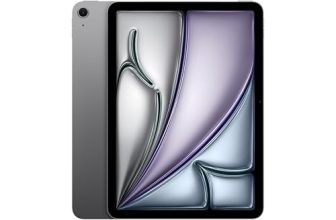Apple iPad Air 11″ with M3 chip: Built for Apple Intelligence, Liquid Retina Display, 128GB, 12MP Front/Back Camera, Wi-Fi 6E, Touch ID, All-Day Battery Life — Space Gray