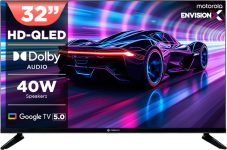 MOTOROLA 80 cm (32 inch) QLED HD Ready Smart Google TV 2025 Edition(32HDGQMDDAQ)
