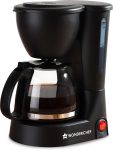 WONDERCHEF Swift Brew 6 Cups Coffee Maker(Black)