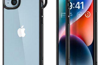 Spigen Ultra Hybrid Back Cover for Apple iphone 15/14/13(Black, Shock Proof, Pack of: 1)