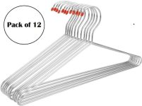 Flipkart SmartBuy Steel Shirt Pack of 12 Hangers For  Shirt(Steel)