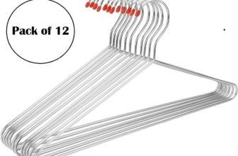 Flipkart SmartBuy Steel Shirt Pack of 12 Hangers For  Shirt(Steel)