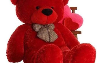 CRAZY DIPS Teddy Bear 3 feet Stuffed Animals Plush Toy Doll for Girlfriend Children Red (90 cm) – Carrot  – 90 cm(Red)