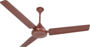 Polycab Charisma PLUS 1 Star with 2 Year Warranty Ultra High Speed 1200 mm Ceiling Fan(1 Star | LUSTER BROWN | Pack of 1)