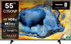 TOSHIBA C350NP 139 cm (55 inch) Ultra HD (4K) LED Smart Google TV with Dolby Vision Atmos and REGZA Engine ZR(55C350NP)