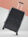 ARISTOCRAT 8W STROLLY LARGE 360 BLACK Check-in Suitcase 8 Wheels – 20 Inch