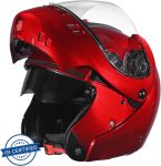 STUDDS Ninja 3G Motorbike Helmet(Cherry Red)