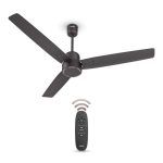 Havells FAB BLDC Ceiling Fan 1200mm, 380 RPM, Savings upto 65%, Reverse Rotation, 4 Modes (Boost, Sleep, Breeze, Mop), Low Wattage 30W, Low Noise, Air Flow:225 CMM, 3 Year Warranty, Smoke Brown
