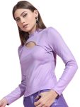 Tokyo Talkies Women Regular Fit TTTP006352 Purple S