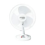 Crompton HISPEED Gale Classic 400 mm Table Fan | Superior Air Delivery | Smooth Oscillation | Easy neck tilt mechanism |2 Year Warranty | KD White