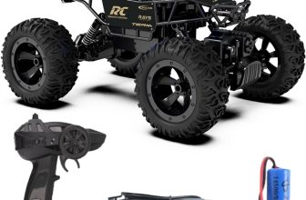 CADDLE & TOES Rock Car , Spring wheels ,1:20 scale,Remote control(Multicolor)