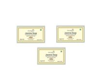 Herbigiri Herbal Pure Jasmine Soap | Fragrant Herbal Bathing Soap for Gentle Cleansing & Fresh Skin Feel | Suitable for All Skin Types | 125g Each (Pack of 3) | Total 375g