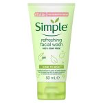 Simple Kind To Skin Refreshing Facial Wash Gel, 50ml