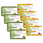 Drontika Wild & Pure Handmade Assorted Bath Soap Saffron & Khus Glycerin Combo Of Fresh Bathing Bar (Pack Of 8) Each 125gm