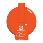 Colors Queen Affair Nail Polish – 06 – Tangy Sun Set, 13ml | Rich Pigmentation, Quick Drying, Long Lasting Nail Paint | Chip Resistant, No Harmful Chemicals, Semi Matte Nail Polish for Women