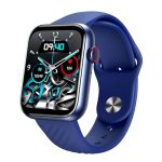 itel ICON-2 Smartwatch with BT Calling, 1.83″ HD Display with a 550 nits Peak Brightness, Functional Crown, IP68, 150+ Watch Faces, 24Hr Health Monitor and Voice Assistant (Blue)