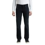 Holborne Black Mid Rise Straight Jeans
