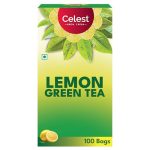 Celest Lemon Green Tea for Weight Loss – 100 Teabags | Zesty Lemon Green Tea