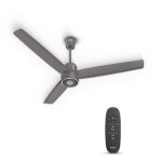 Havells FAB BLDC LED Ceiling Fan 1200mm, 5 star, LED Speed Indicator, 380 RPM, Up to 65% Savings,Reverse Rotation,4 Speed Modes,Low Wattage 30W, Low Noise,Air Flow:225 CMM, 3 Year Warranty,Stone Grey