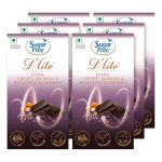 Sugar Free D’lite Quinoa & Almonds Dark Chocolate Bar, 40Gm (Pack Of 6)