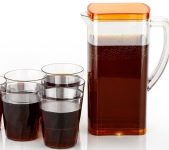 MACARIZE 2000 ml Unbreakable Plastic JUG with Glass Set by TRUSTED BRAND Jug Glass Set(Plastic Unbreakable)