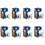 Philips Base B22 12-Watt (Pack of 8, Cool Day Light)