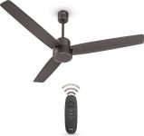 HAVELLS FAB|Remote Controlled|Low Noise|Upto 65% Energy Saving|Reverse Mode|30W with 3 Year Warranty BLDC Motor 1200 mm Ceiling Fan(5 Star | Cocoa Brown | Pack of 1)