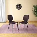 Interio by Godrej Pangram 4-Seater Fabric L-Shape Sofa with Storage, 3-Year Warranty, Solid Wood, Dark Brown