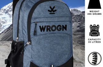 WROGN SEMI LARGE EXPANDABLE PREMIUM FPR MEN & WOMEN 34 L Laptop Backpack(Blue)