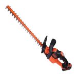 BLACK+DECKER GTC18502PCF Cordless Hedge Trimmer with 18V Li-ion Battery & Charger | Cutting Width 50 cm | POWERCOMMAND™ Button for Extra Boost | Suitable for Home Gardens,1 Year Warranty