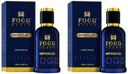 Fogg Scent Impressio Perfume for Men, Long-Lasting, Fresh & Powerful Liquid Fragrance, Eau De Parfum, 100ml (Pack of 2)