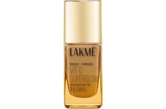 Lakme Makeup+Skincare VitC Superglow Skin Perfecting Tint Neutral Almon N340 25ml