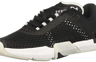 Under Armour Womens UA W TRIBASE Reign 4 Black Sneaker – 4 UK (3025053-001)