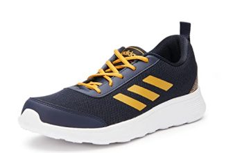 Adidas Men’s Mesh Clinch-X M Running Shoe, Blue, 10