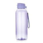 ATTRO Linear 1.5 L BPA-Free Plastic Water Bottle with Leak-Proof Flip-Top Cap, Easy to Carry Nylon Strap and Stylish Color for Daily Hydration- Purple