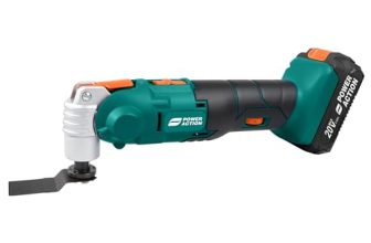 Sulfar Power Action Cordless Multi-Function Saw Quick Change Accessory System, Adjustable Variable Speed for Wood, Metal, Plastic, Ceramic (CMFS20)