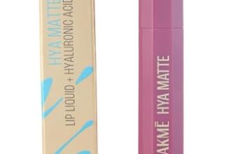 Lakme 9to5 Hya Matte, Peachy Pro Liquid Lipstick, for Soft and Supple Lips, with Hyaluronic Acid & Vitamin E, Matte Finish, Smudge-Proof, Long-Lasting, for Women, 5.3 ml,